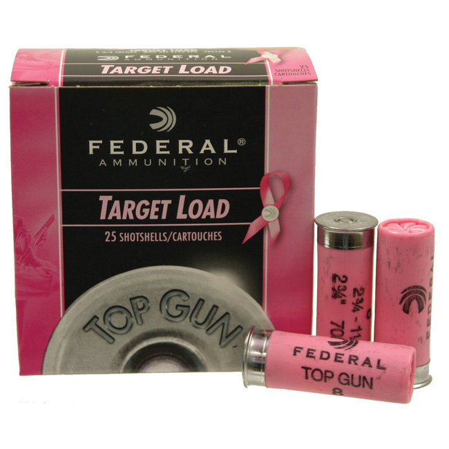 Federal Federal Top Gun Target Shotshell 12 GA 2-3/4 1-1/8oz # 8 1145 fps 250ct — Siwash Sports