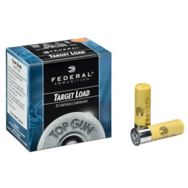 Federal Federal Top Gun Target Shotshell 20 GA 2-3/4" 1210 FPS 8 Shot 25ct — Siwash Sports