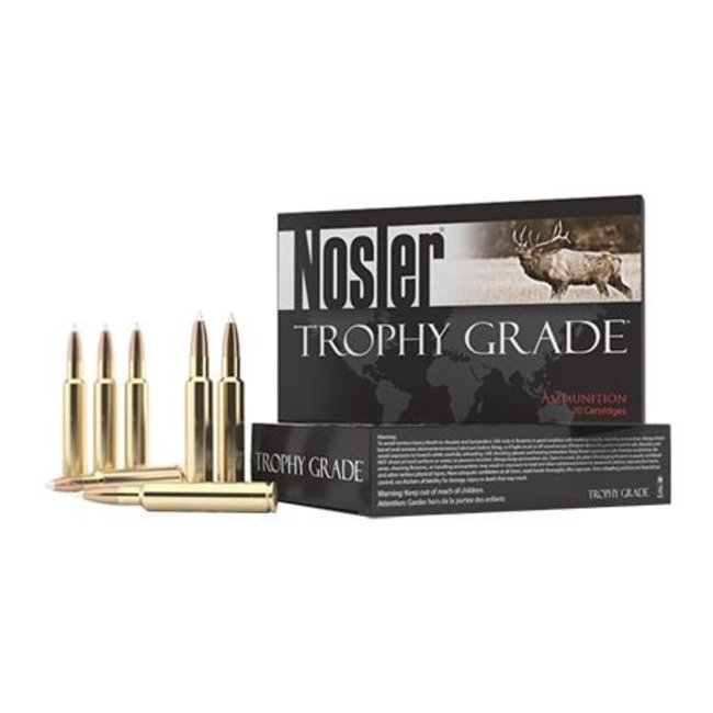 Nosler Nosler Trophy Grade Rifle Ammo 338WIN Mag 250GR 20ct.