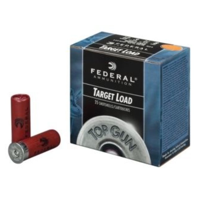 Federal Federal Top Gun Target Shotshell20 GA 2-3/4 7-1/1 Shot 7/8oz 21/2 Dream EQ. 2-3/4" 25 Rounds — Siwash Sports