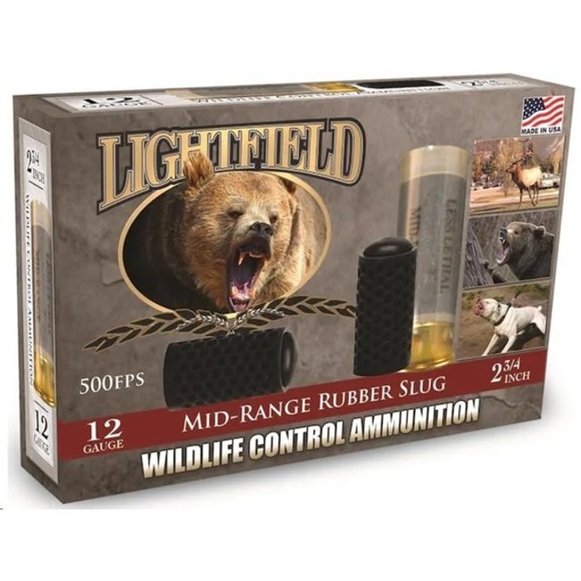 Lightfield Lightfield 12GA Rubber Buckshot  2 3/4" 750FPS — Siwash Sports