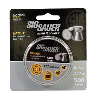 Sig Sauer Sig Air Match .177 Pellets 500ct Flat