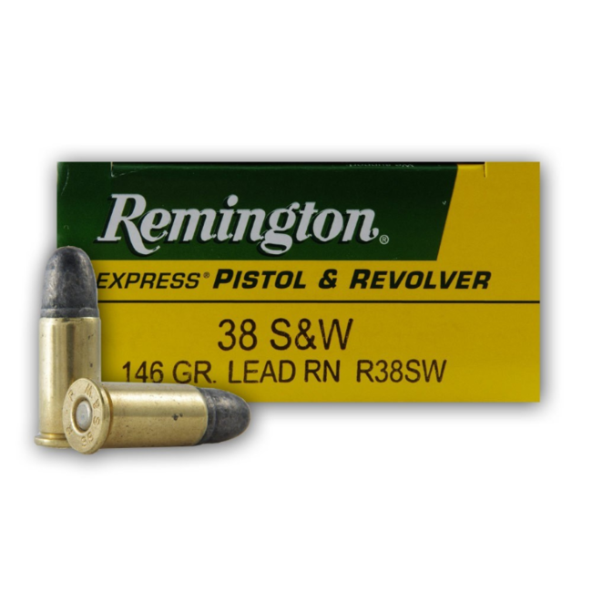 Remington Remington 38 s&w 146GR Lead RN 50ct