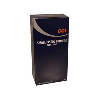 CCI CCI Small Pistol Primers #500 1000ct