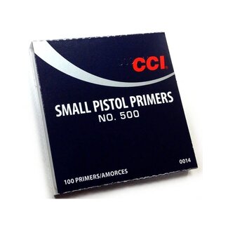CCI CCI Small Pistol Primers NO. 500 1000ct