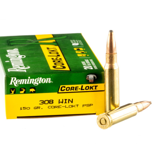 Remington Remington  308Win 150GR. Core-Lokt PSP — Siwash Sports