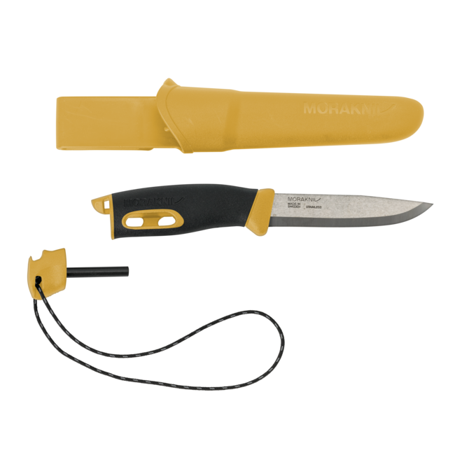 Morakniv Knife Spark Combo Yellow