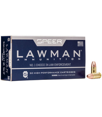 CCI CCI 9mm Luger 147GR TMJ CF Lawman Lead Free 1000ct
