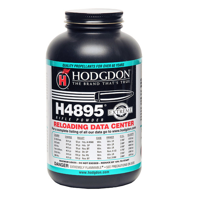 Hodgdon Hodgdon H4895 Extreme Smokeless Rifle Powder