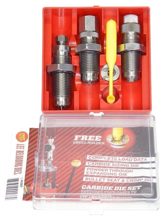 LEE Reloading 9mm Luger 3 piece Carbide Die Set - Siwash Sports