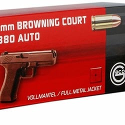 Geco 380 Auto 9mm Browning Court 95gr FMJ 50 Rounds