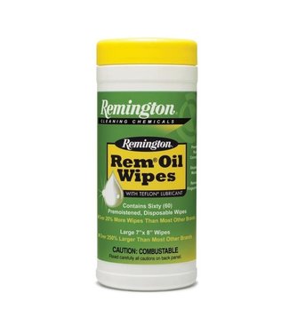 Remington Remington Oil Wipes 60 pack
