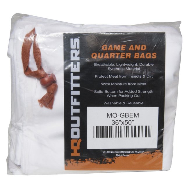 HQ Outfitters HQ Outfitters Elk/Moose Quarter Game Bag 36"x50" Qty 8