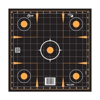 Allen Allen EZ-Aim Splash Adhesive Sight Grid Target 12"