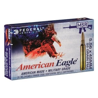 Federal Federal American Eagle 5.56 NATO FMJBT 20 Rounds