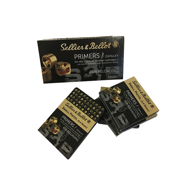 Sellier & Bellot Sellier & Belloy Small Pistol Primers 1000 Rounds