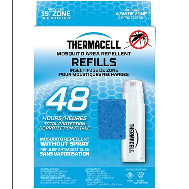 Thermacell Thermacell Mosquito Repellent Refill for Repellers Lanterns and Torches 48 Hour