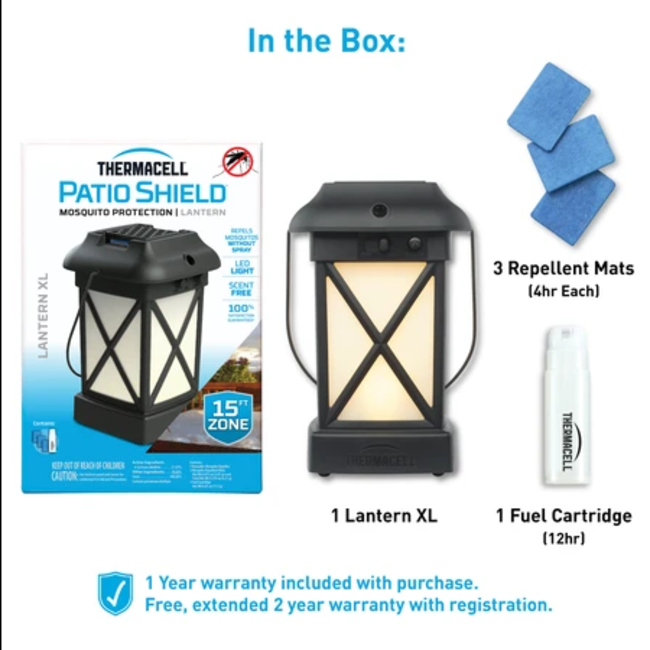 Thermacell Thermacell Patio Shield Cambridge Lantern