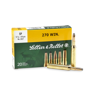 Sellier & Bellot Sellier & Bellot 270WIN 150GR SP