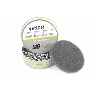 Sig Sauer Sig Air Venom Pellet .22 Cal Round Lead 14.5GR 250ct Blister Pack