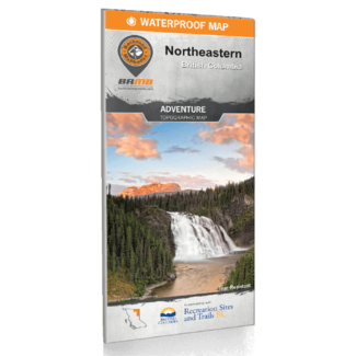 BRMB BRMB Northeastern BC Map Waterproof