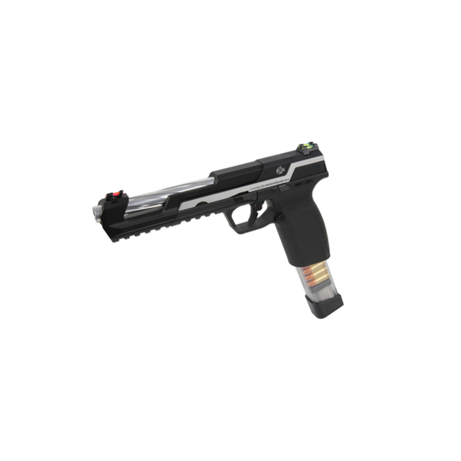 G&G Armament G&G Piranha SL Black and Silver Airsoft Pistol — Siwash Sports