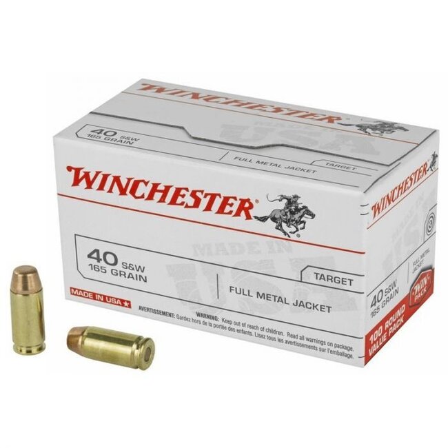 Winchester 40 S&W 165gr 50rds