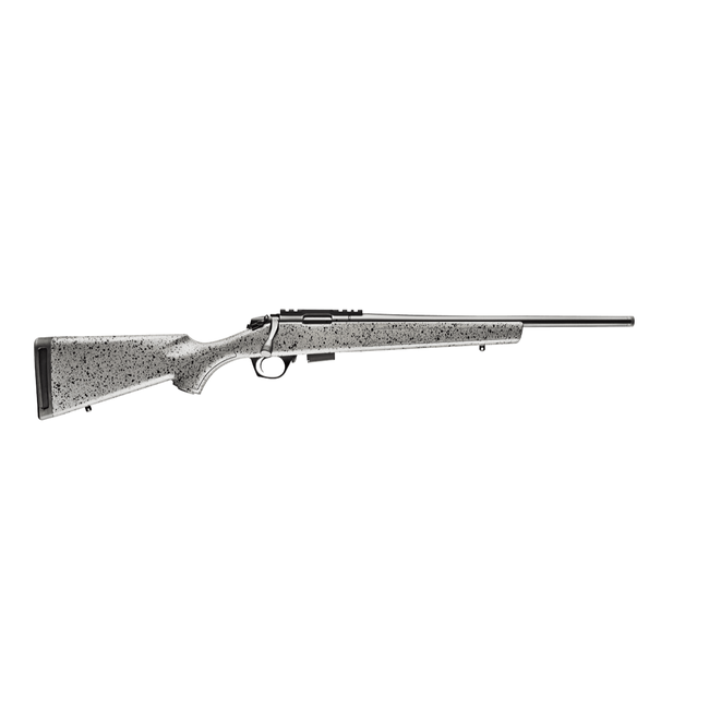 Bergara BMR Micro Rimfire 17 HMR 20" Steel Barrel, Blued Grey Black Fleck Stock 5RD and 10RD Detachable MAG — Siwash Sports