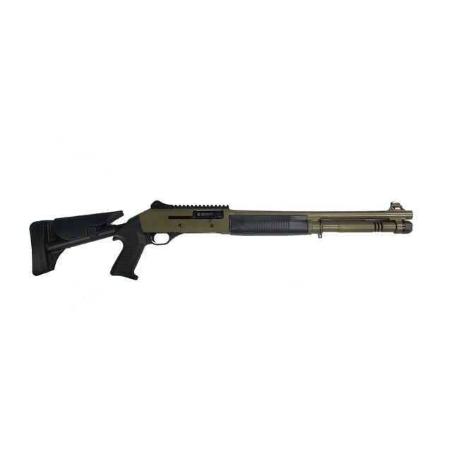 Canuck Canuck Elite Operator Semi-Auto 12GA X3" 19" bbl 5+1 OD Green Mobil Chokes, Comes w/ 2 Stocks
