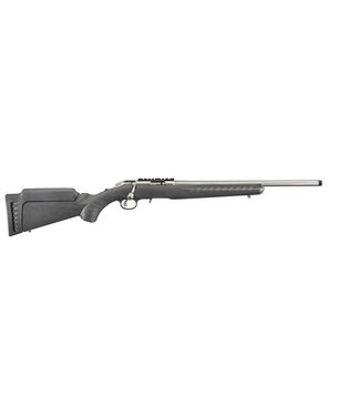 Ruger Ruger American Rimfire Bolt Action Rifle 22LR 1 10RD Satin Stainless Black SYN Stock Threaded Muzzle