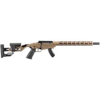 Ruger Precision Bolt Action Rifle 22LR 18" 10RD Bronze Cerakote