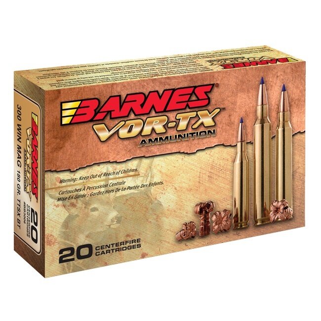 Barnes Barnes VOR-TX  7mm REM MAG 160GR TSX BT 20RDS