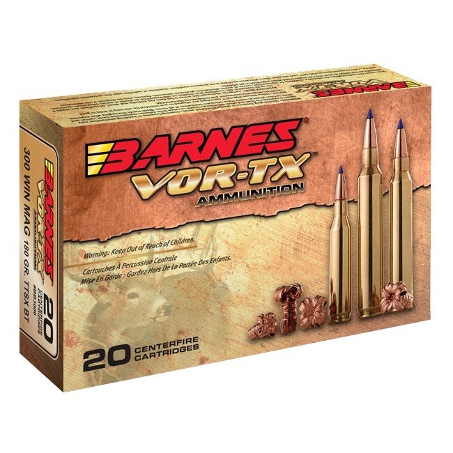Barnes Barnes VOR-TX  7mm REM MAG 160GR TSX BT 20RDS — Siwash Sports