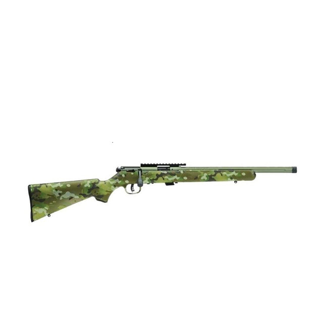 Savage Arms 93 FV-SR Bolt Action Rifle 22WMR 16.5 Inch F Threaded Bazooka Green SYN Stock 5+1RD BRS Exclusive
