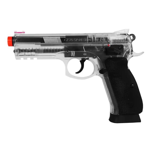 Action Sport Games CZ SP-01 Shadow Airsoft Spring Pistol clear