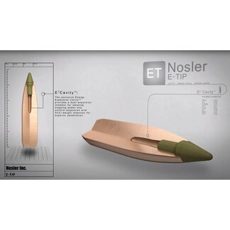 Nosler Expansion Tip 6.5mm  .264" 120 GR B710 50ct