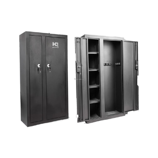 HQ Outfitters 10 Gun Double Door Can Lock