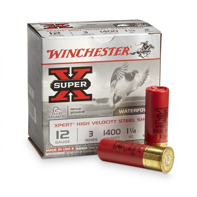 Winchester Waterfowl Super-X Xpert 12GA 3" 1-1/8 2 Shot 250 RDS