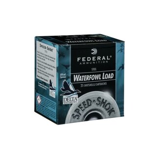 Federal Speed-Shok Waterfowl Shotshell 10GA 3-1/2" 1450 FPS 5.03 DRAM 1-1/2oz 2 Shot Steel 25RD