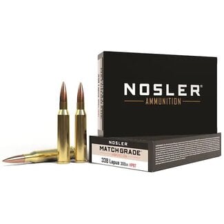 Nosler Match 338 Lapua 300gr HPBT  20ct