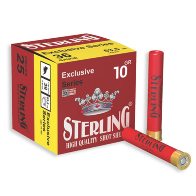 Sterling Ammunition Sterling .410 Shotgun Shell #6 3/8oz Shot 25RD