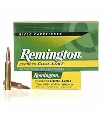 Remington 7mm Rem Mag Core-Lokt Tipped 150GR 20RDS