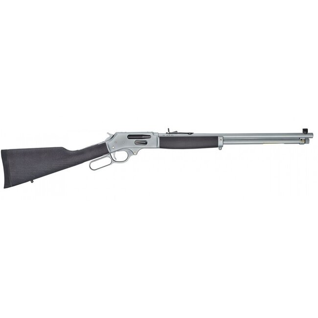 Henry Repeating Arms Co. All Weather Lever Action Rifle 30-30WIN Side Gate Chrome PLated Stained Hardwood Stk 5+1RD