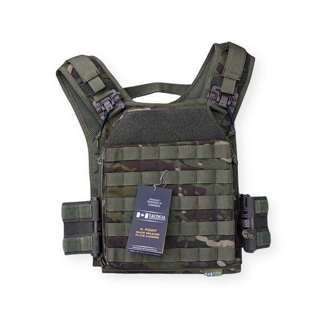 Tactical Innovations TIC Plate Carrier Multicam Classic 4 Point Release