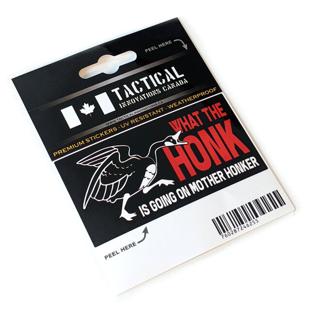 Tactical Innovations TIC Premium Stickers What the Honk