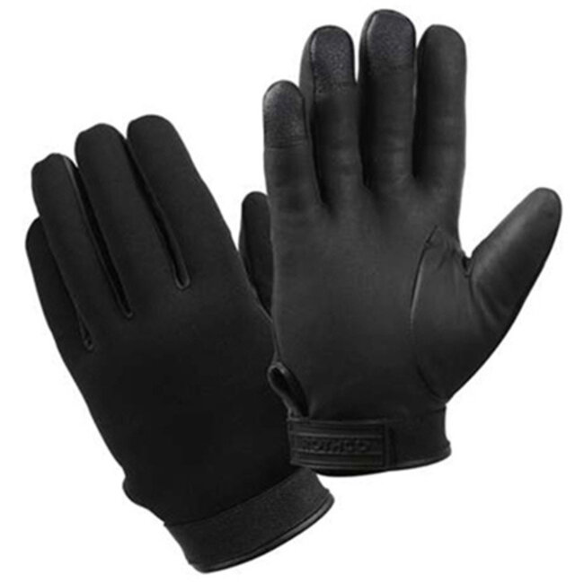 GPD Weather Stretch Fabric Duty Black Gloves XL