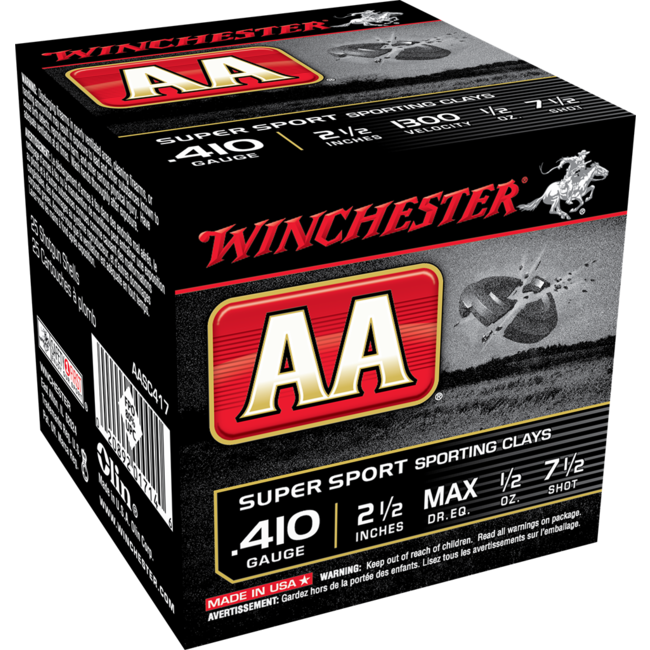 Winchester Winchester AA Shot Shell 410GA 2-1/2" 1/2oz 25RD 1300FPS