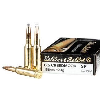 Sellier & Bellot 6.5 Creedmoor 156GR SP 20RD