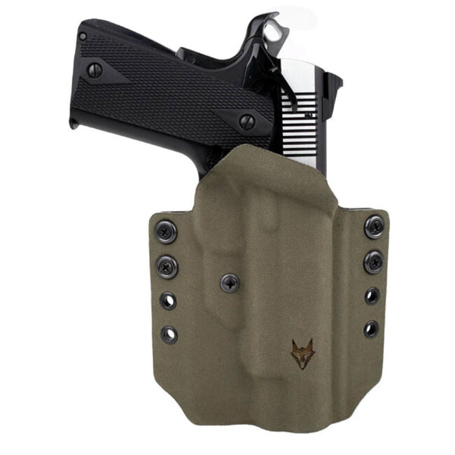 Gray Fox Strategic Gryphon Zev OZ9 RH Black w/ Universal Belt Loops Holster