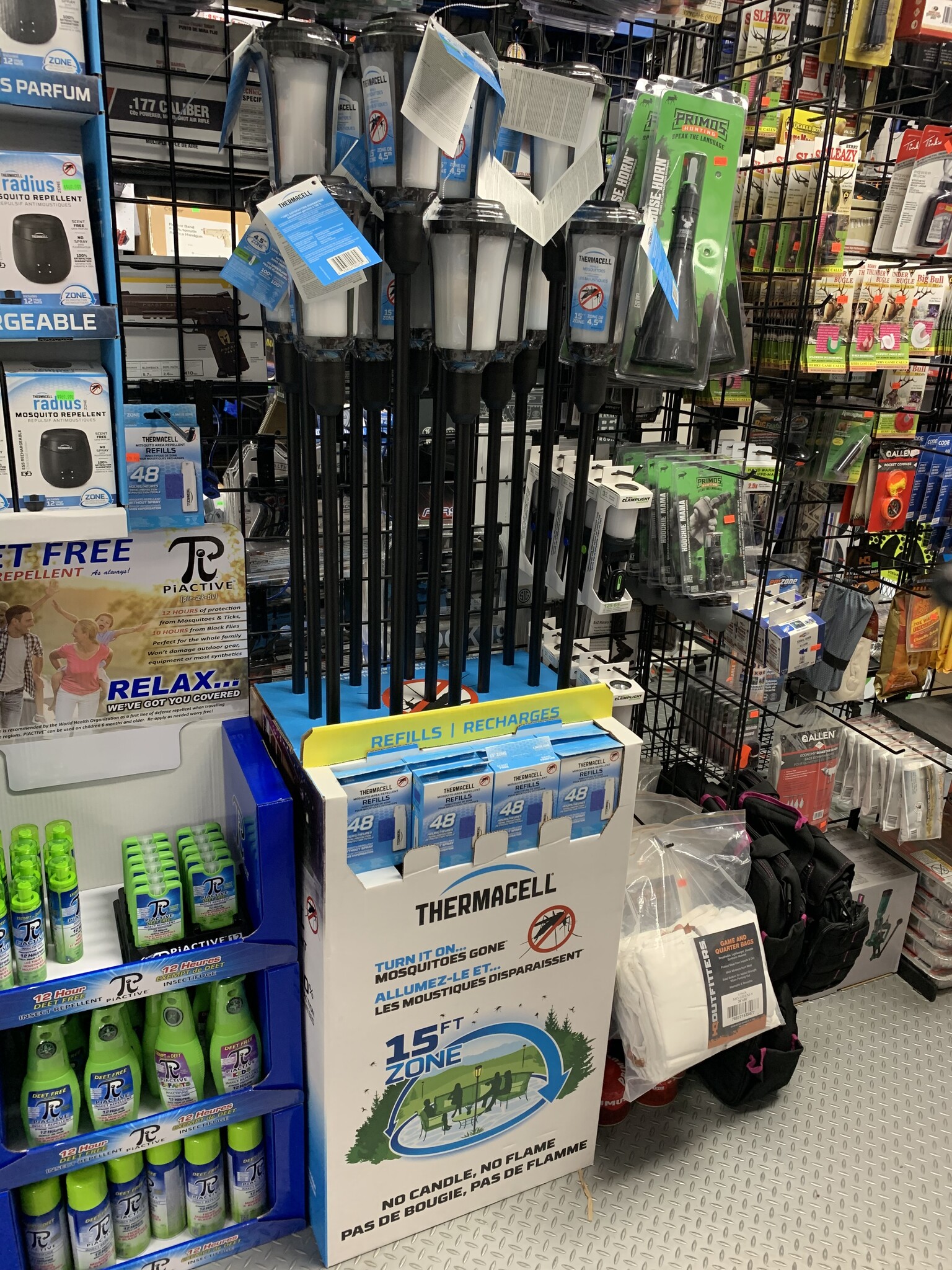 Thermacell Patio Shield Area Mosquito Repellent Torch Siwash Sports